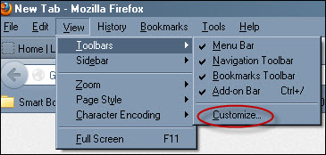 Firefox installation